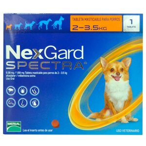 NEXGARD SPECTRA 3.6 A 7.5KG